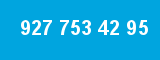 927 753 42 95 927 753 42 95